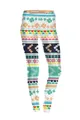 Women's tight leggings with colorful 3D clover and heart patterns for spring and summer - S / Heart and Clover Stripe Print (KDK1797)