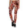 Women's tight yoga pants with realistic 3D ham digital print and elastic fabric - S / Meat Texture Leggings (KYK1157)