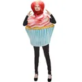 Adult strawberry cupcake mascot costume for Halloween party and stage performance outfits - Strawberry Cupcake (PD-1003)