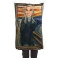 Funny adult The Scream painting costume for Halloween party and stage performances - The Scream Painting Style (PD-1013)