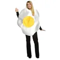 Funny adult fried egg costume for Halloween parties and creative stage performances - Fried Egg (PD-1018)