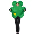 Στολή πράσινο τριφύλλι Saint Patrick's Day με κίτρινη καρδιά για παρελάσεις και εκδηλώσεις - Στυλ Τριφύλλι (PD-1027)