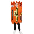 Déguisement drôle de bonbon Peanut Butter Cup pour enfants, tenue cosplay Halloween - Chocolat Au Lait Pd-1038 / Taille Unique Enfant