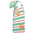 Kerstvest voor huisdieren met rood-groen-witte strepen en rendierpatroon - S Kinderen / Groen Wit Rood Gestreepte Stijl (PD-1074)