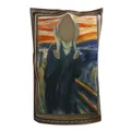 Halloween Mona Lisa Digitaldruck Rahmenkostüm für Cosplay-Partys und Bühnenauftritte - Einheitsgröße / Der Schrei