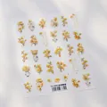 Goldene Osmanthus Nagelaufkleber TS-3905 mit matter Textur und selbstklebender Rückseite - Goldene Osmanthus Duft (TS-3905)
