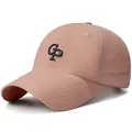Quick-dry breathable baseball cap in dusty rose with GP embroidery and laser-cut holes - One Size Adjustable / Pink