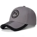 Cappellino outdoor con corona grigia e tesa nera con ricamo JungleBill - Taglia Unica Regolabile / Grigio
