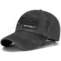 Berretto da baseball in cotone nero lavato con ricamo 3D Always 75 New York City - Taglia Unica Regolabile / Nero