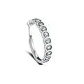 Adjustable silver snake ring with vintage finish and engraved Buddhist scriptures - Buddhist Sutra Blessing Style (8)