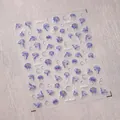 Autocollants 3D pour ongles avec méduses et bulles bleu et violet modèle H-435 - Style Méduse Et Bulles (M-435)