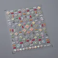 3D ανάγλυφα αυτοκόλλητα νυχιών λέιζερ με μοτίβα μαντάλα και ολογραφικό εφέ M-567 - Στυλ Vintage Λουλουδάτο Γεωμετρικό (M-567)