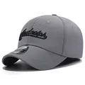 Dunkelgraue Baseballkappe mit Ludolph 3D-Stickerei und Spandex-Mischgewebe - Einheitsgröße Verstellbar / Grau