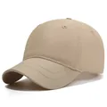 Berretto da baseball impermeabile kaki con struttura a sei pannelli e visiera curva - Taglia Unica Regolabile / Cachi
