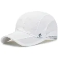 Casquette de sport blanche à séchage rapide avec maille respirante et logo sport - Réglable / Blanc