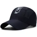 Berretto da baseball in rete blu scuro con logo R argento e stampa MODA NELLA VITA uomo - Regolabile / Blu Notte