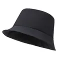 Cappello a secchiello nero da donna, asciugatura rapida con mesh per protezione solare - Taglia unica / Nero
