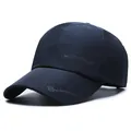 Navy blue quick-dry baseball cap with breathable mesh and curved brim by Kairui - Navy Blue (KAIRUI)