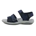 Navy blue sports sandals with adjustable velcro straps and breathable mesh fabric - EU 36 / Sapphire Blue