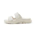 Sandalias de plataforma crema con correas de velcro acolchadas y suela antideslizante - EU 35 / Albaricoque