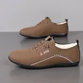 Mocassins décontractés marron foncé pour hommes avec doublure chaude en fourrure - EU 38 / Marron Doublé de Polaire