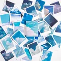 LOMO style Polaroid stickers featuring Sky City cloud scenery for DIY scrapbooking decor - Sky City