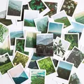 LOMO landscape stickers set with Thousand Miles series photography cards in polaroid style - Wilderness Forest