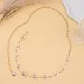 Golden sun smiley face waist chain belt for women, elegant fashion accessory with lobster clasp - Single Layer Gold Little Sun Waist Chain