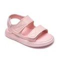 Pink toddler sports sandals with adjustable velcro straps and soft synthetic leather - EU 26 / Pink