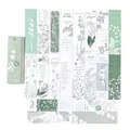 Embossed lily of the valley bookmark set in a light green box for vintage reading lovers - Lily Of The Valley Arrive