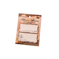 Notas adhesivas vintage Autumn Afternoon efecto borde quemado para diario 60pz - Tarde de Otoño