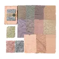 Vintage relief texture material paper set with 25 pieces of Morandi colored sheets - Color Page Collection