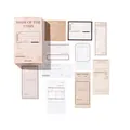 Vintage MO·CARD Papier Etiketten Set im Retro-Streichholzschachtel Stil für Tagebuch - Sternenhimmel Markierung