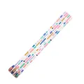 Poetic series washi tape featuring colorful geometric blocks and Chinese phrases - Only Echoes