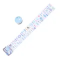 Niedliches Washi Tape mit Tiermotiven in Hellblau für DIY-Journal-Dekorationen - Breite 50mm * Länge 2m / Fortsetzung des Klopfens