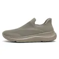 Khaki ademende knit mesh instap hardloopschoenen voor dames en heren - EU 39 / Khaki