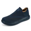 Chaussures de course sans lacets bleu foncé avec tige en maille respirante et semelle - EU 36 / Bleu