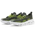 Sandales de sport d'extérieur vertes et jaune fluo avec système de laçage rapide - 36 / Vert Pomme