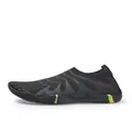 Black quick-dry water shoes with breathable mesh and colorful sole accents - 26 / Black