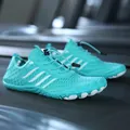 Tiffany blue quick-dry water shoes with breathable mesh and anti-slip rubber sole - EU 35 / Moon Blue