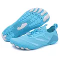 Scarpe acquatiche celeste ad asciugatura rapida con mesh traspirante e suola antiscivolo - 35 / Blu lago