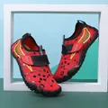 Zapatos de agua rojos de secado rápido para niños con malla y suela de goma - EU 28 / Rojo