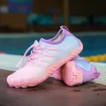 Pink and purple gradient quick-dry water shoes with breathable mesh and non-slip rubber sole - EU 28 / Pink Purple Gradient