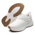 White winter snow boots for women with warm faux fur lining and non-slip rubber soles - EU 36 / White