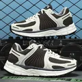 Retro brown mesh running shoes with white soles and breathable vintage overlays - EU 39 / Brown