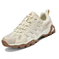 Chaussure de randonnée beige et marron avec mesh respirant et semelle antidérapante - EU 35 / Khaki