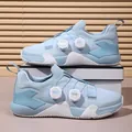 Chaussures de sport bleu clair avec double système de serrage rotatif et maille aérée - EU 36 / Molette / Bleu Glacé