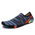 Blue quick-dry water shoes for beach diving with non-slip rubber sole and sport design - 35 / 186 Dark Blue