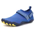 Chaussures d'eau bleues pour enfants avec mesh respirant et semelles antidérapantes outdoor - EU 35 / Bleu Saphir