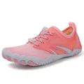 Scarpe acquatiche rosa traspiranti in mesh con suola in gomma antiscivolo - 35 / A558 Rosa